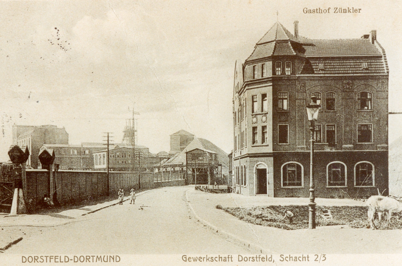 Gastfof Zünker Dortmund Dorstfeld Schacht 2:3 Zeche Dorstfeld